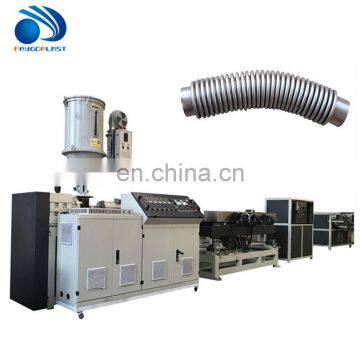 Plastic PP PE PVC Corrugated Flexible Pipe/ Electric Wire Making Machine Price
