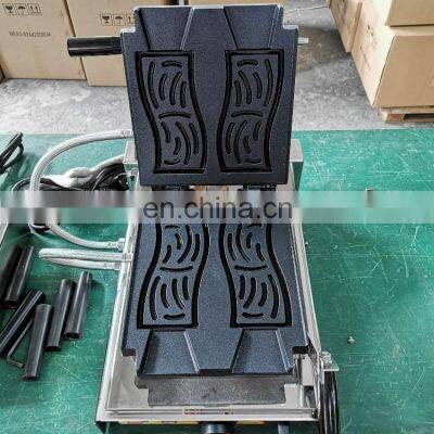 New Product Batter Pour Spout Waffle Maker 220v/ 110 Waflle Stick Machine