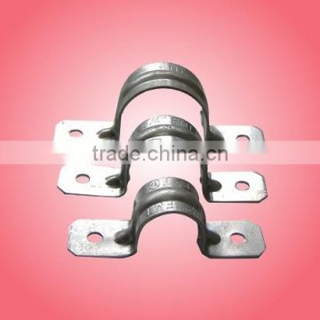 two holes stainless steel pipe clamp