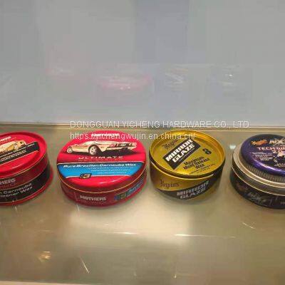 Car Wax Shoe Polish Tin Box photo-4