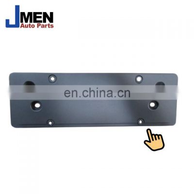 Jmen Taiwan 9Y0807287BOK1 Bumper License Bracket for Porsche Cayenne 18-  FR Car Auto Body Spare Parts