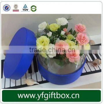 Customized Paper Gift Boxes /Recycled Round Flower Boxes Wholesale in Dongguan photo-4