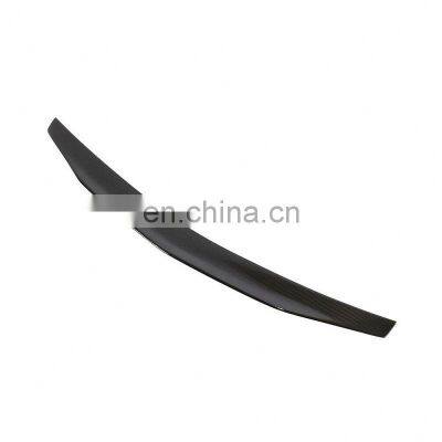 Carbon Fiber Trunk Spoiler for Mercedes Benz W212 E250 E350 E550 E63 AMG 2010-2014 photo-3