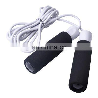 Adjustable Portable Pvc Foam Handle Jump Rope Lightweight Plastic Jumping Rope For Custom Logo photo-2