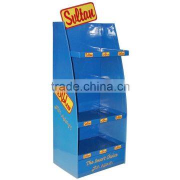 Eye Catching Advertising Cardboard Jewelry Display Stand With Hook photo-6