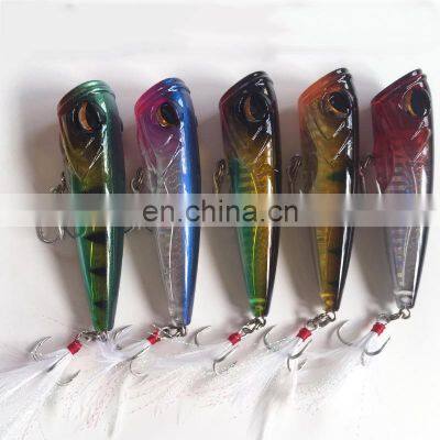 Hot Selling 8cm 15g Fishing Heavy Popper Lures Fishing Lures