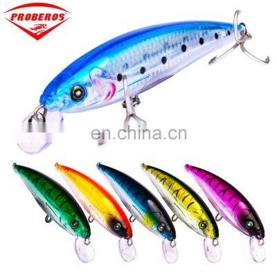 9Color lure16cmplastic false bait43gLittle fat man lure  Minnow Wobblers Crankbait Hard Bait fishing gear