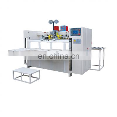 High speed semi automatic corrugated carton box stitching machine double servo drive