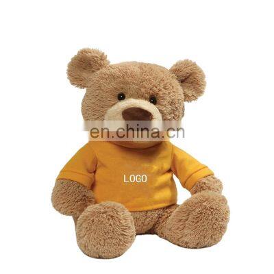 Height 20cm Customized Plush Toys With Pictures Embroidery Logo Teddy Bearn Sweater Bear Doll photo-3