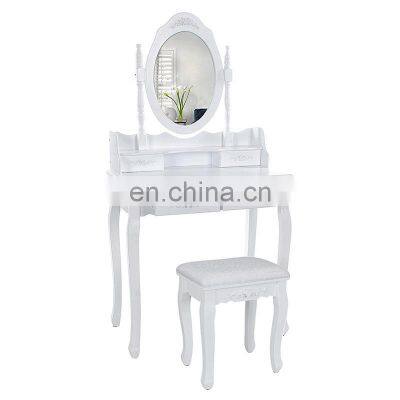 modern white wooden dressing table designs