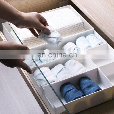 Plastic Kitchen Drawer Organizer Storage Organizer for Bedroom Dresser Bathroom