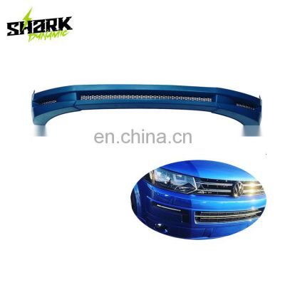 Grey Primer Shark A Style Front Bumper Spoiler for Vw T5.1 2010-2015