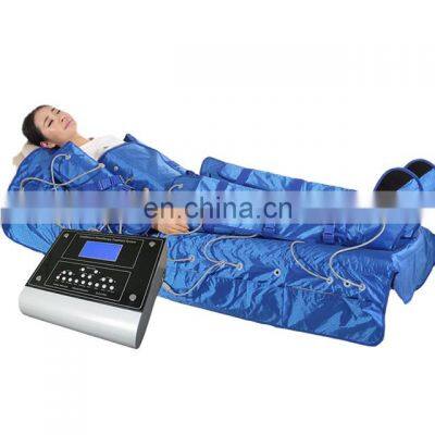 lymphatic balancer for losing weight body pain relief portable air pressure display pressotherapy machine