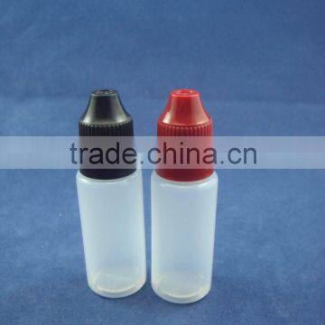 e Liquid Ecigarette Safty and Child Resistance Cap Drop Bottle 15ml PE/PET Material photo-5