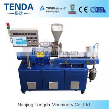 TSH-20 PP/PC/PE/PVC/ABS Mini Recycled Plastic Twin Screw Extruder