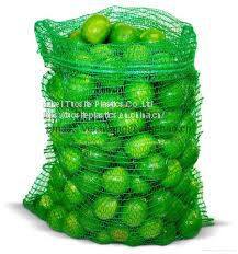 Cheap eco-friendly new design pe potato sack knitting raschel mesh bag