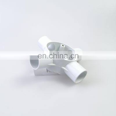 Electrical 20mm 25mm PVC Box 1 Way 2 -3 - 4 Way Intersection Junction Box Plastic Circular Box photo-2