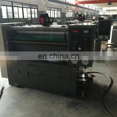 MYW920 Reliable Manual CIGARETTE BOX Embossing Machine, Paper POKER CARDS Sheet Graining Equipment Machinery