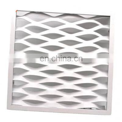 Powder Coating Diamond Hole Galvanized Expanded Metal Mesh Sheet