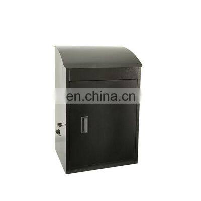 Home Wall Mounted Mailboxes White American Smart Security Mailbox Metal Mailbox Parcel Drop Box