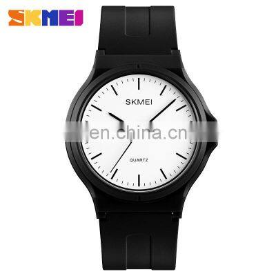 skmei 1449 black analog white dial waterproof custom  mens watches in wristwatches quartz