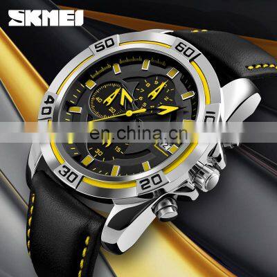 Skmei 9156 Hand Clock Manufacturer Own Brand Black Quartz Watch Men Wristwatch