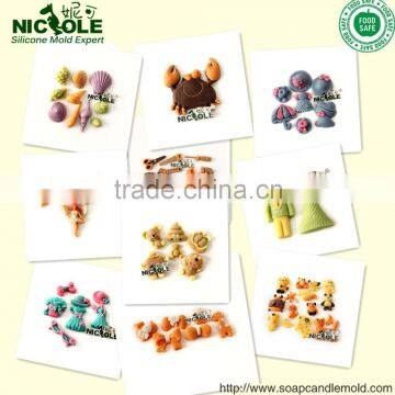 China High Quality Handmade 3D Silicone Molds photo-4