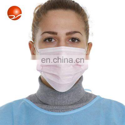 disposable printed medical facemask custom surgical 3 ply mask mascarillas