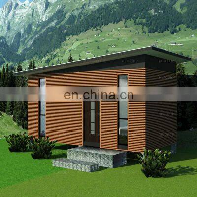 Fully Decorated Finished Container Studio Small House Single Studio Home Container Garden House with Bath