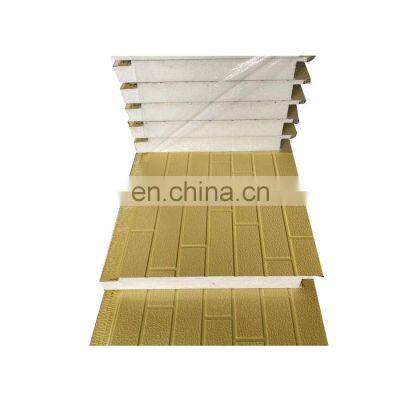 Panel sandwich polyurethane eps 75mm eps sandwich wall panel huicheng eps sandwich color steel panel