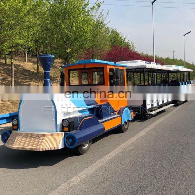 China factory trackless train fairground theme amusement park train price