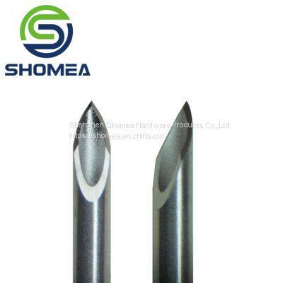 Shomea Customized Medical Grade 304/316  Stainless Steel double angle blood lancet needle