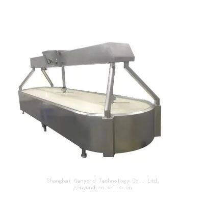 Oblong oval cheese vat