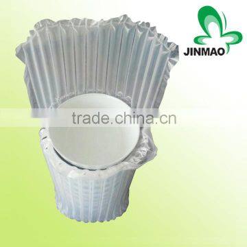 Inflatable plastic air bag packaging