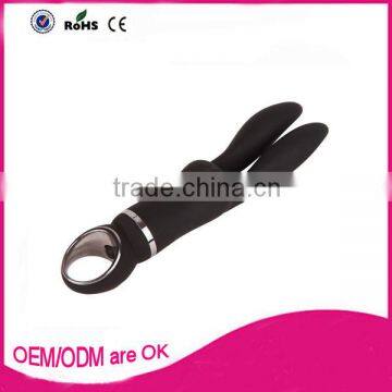 Pocket mini cute black rabbit have double motor vibration on the rabbit ears sex vibrator penis massager sex toys