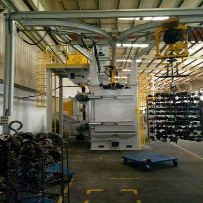 Q378 Single Hook Shot Blasting Machine, Valve, Gear and Other Workpiece Surface Strengthening Cleaning, On-site Installation and Commissioning photo-3