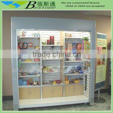 Wholesale fashion retail concession stand with slatwall for gift shop