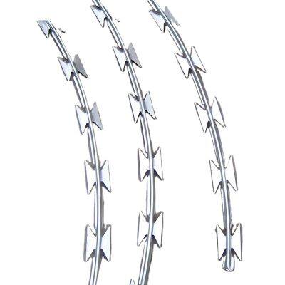 Galvanized Steel Razor Mesh Razor Wire for Garden Wall Farm photo-3