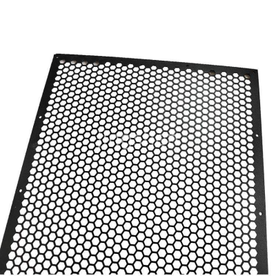 Photochemically Etched Perforated Plate, Round Hole Perforated Plate, Aluminum Alloy Grille, Speaker Grille photo-1