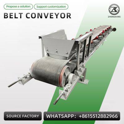 Mobile Belt Conveyor Adjustable Height Inclined Climbing Belt Conveyor Mining Sand Grain Logistics Loading Unloading Conveyor Belt Machine photo-3