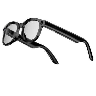 Ai Smart Translation Glasses Camera Touch Button Control Tr/PC Frame for Music & Call Ai Photo Recognition