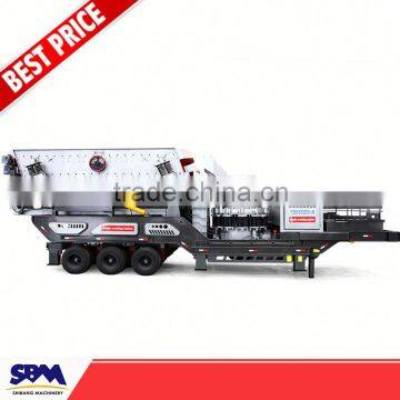 Hot sale Dichromate soil mobile crushing machine , portable crusher