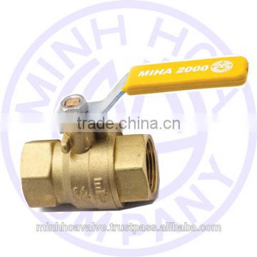 BRASS BALL VALVE FOR GAS MIHA BRAND DN 40