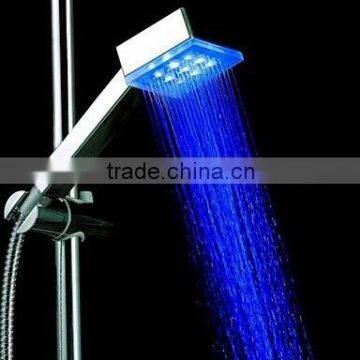 ABS Colour Changing LED Square Shower Head From China