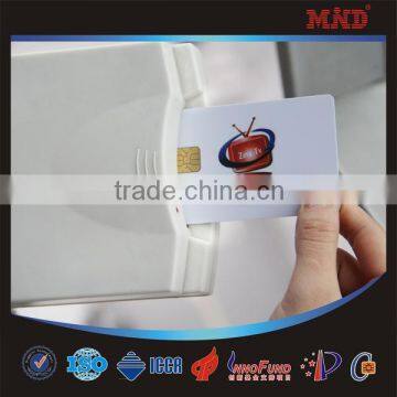 MDC123 contact IC card for shop membership IC memory card smart card