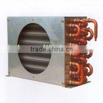 Refrigeration copper tube Condenser and aluminum tube condenser