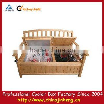 Wooden chair cooler