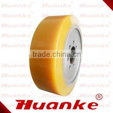 Forklift Parts 343*114*80mm Heli Drive PU Wheel For Heli Forklift