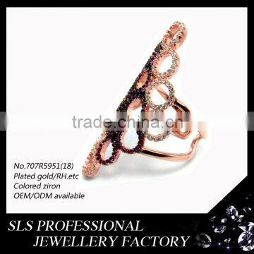 Ring Gold Plated Gemstone Stone Gold Plated Gemstone Jewlery photo-2