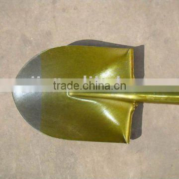 golden color S503 steel shovel head 50Mn hrc50